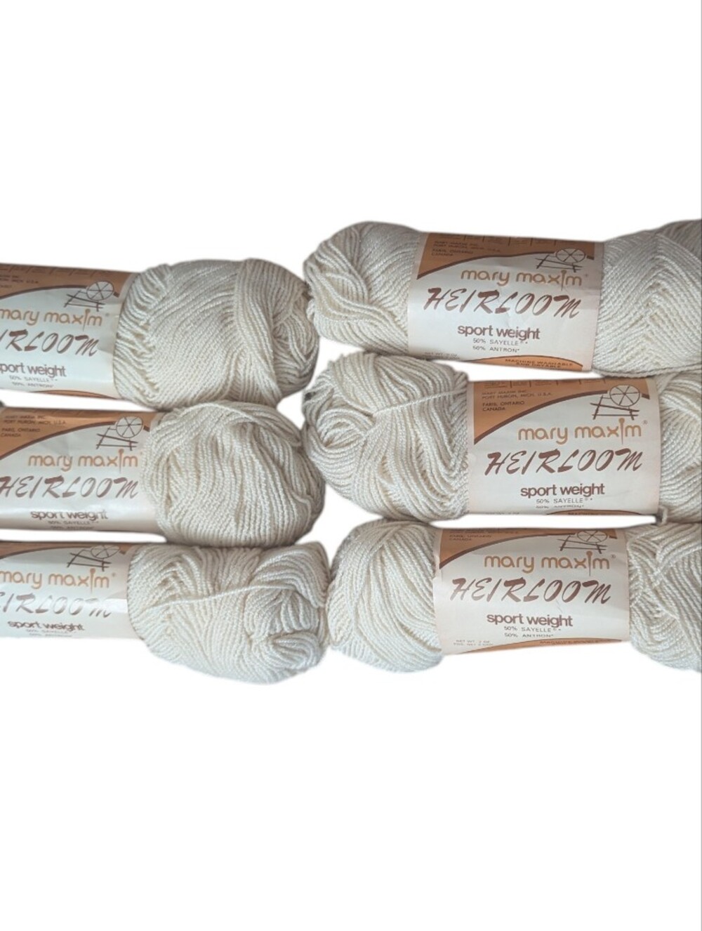 Mary Maxim Heirloom Sport Weight Yarn in color 06